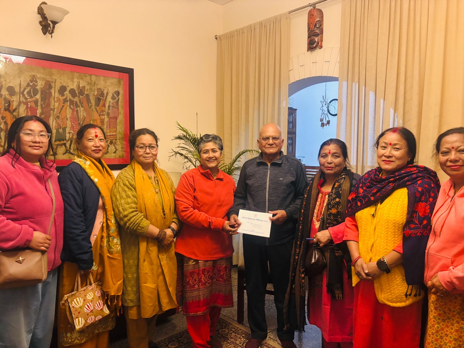 Gorkha Himalayan Festival कुल मिलाकर गोरखा हिमालय महोत्सव का अंतिम भाग, घर-घर विक्रेता दिया जा रहा है