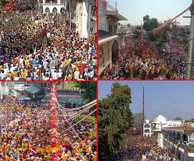 Dehradun jhanda Ji Mela : श्री झंडे जी के आरोहण की प्रक्रिया शुरू, आस्था और परंपरा का महापर्व शुरू