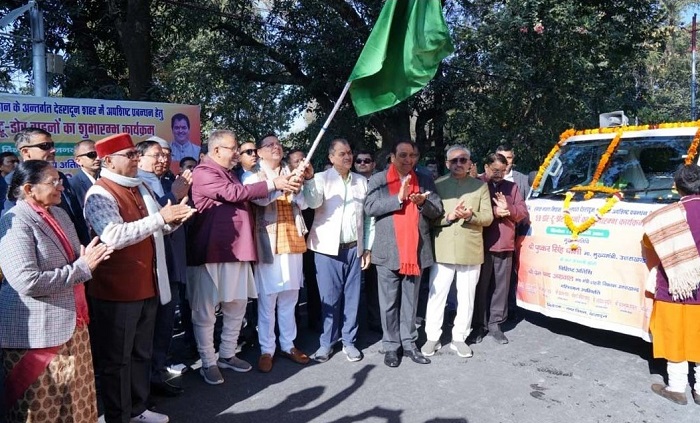 मुख्यमंत्री ने ‘स्वच्छ भारत मिशन’ के अपशिष्ट प्रबंधन के इस शहर के लिए 58 डोर-टू-डोर वाहनों का किया फ्लैग ऑफ....