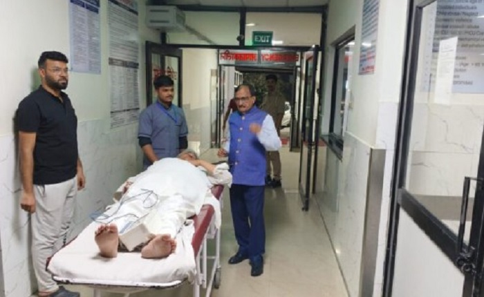 बड़ी अपडेट,,BJP नेता दुष्यंत गौतम सड़क दुर्घटना में घायल..