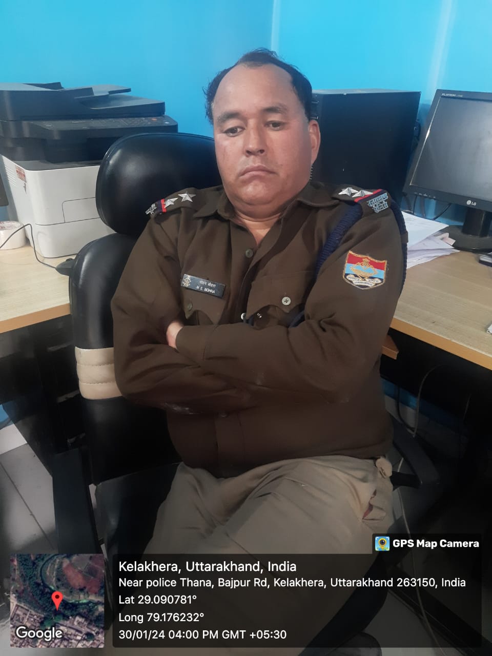 उत्तराखण्ड :उपनिरीक्षक 4000  रिश्वत लेते रंगे हाथो गिरफ्तार।