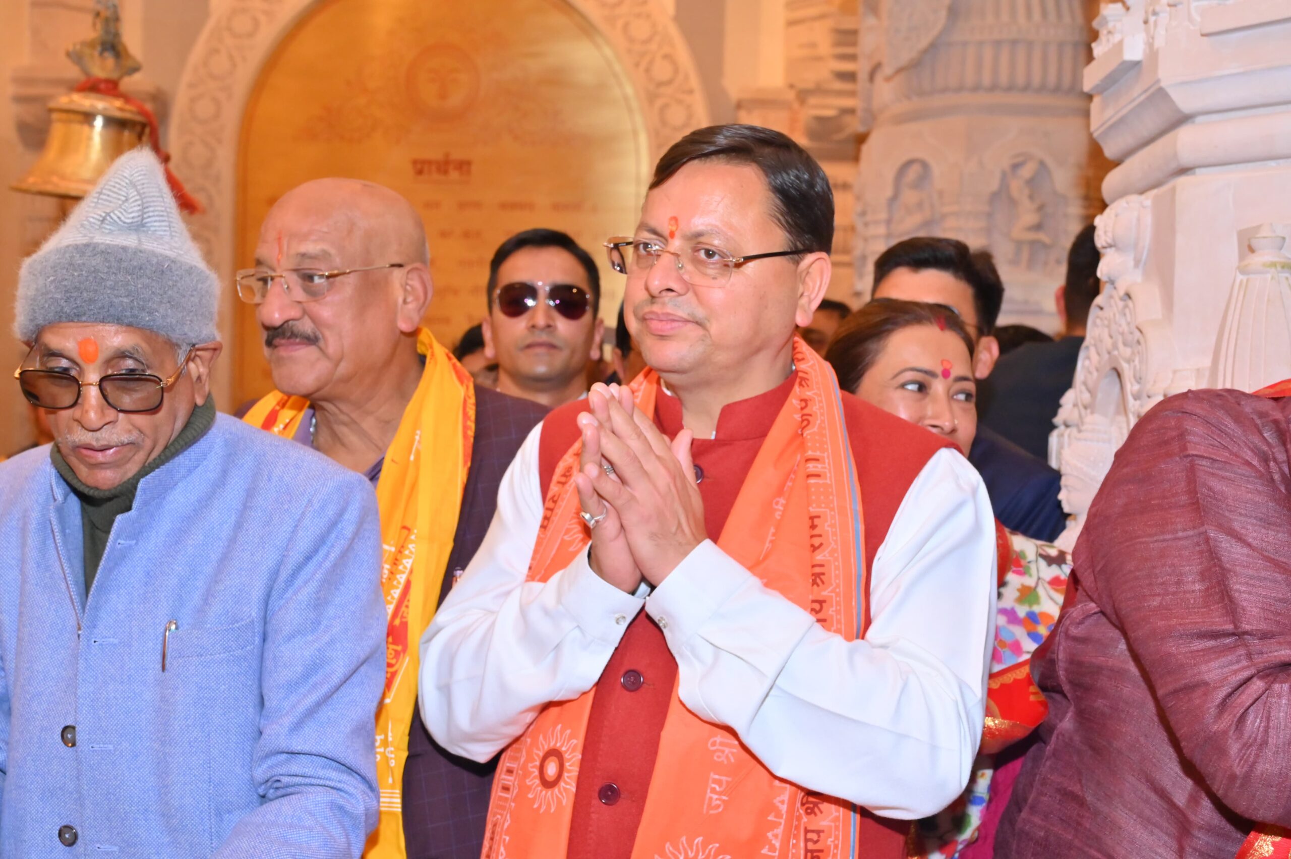 धामी सरकार ने अयोध्या में रामलला के दर्शन किए