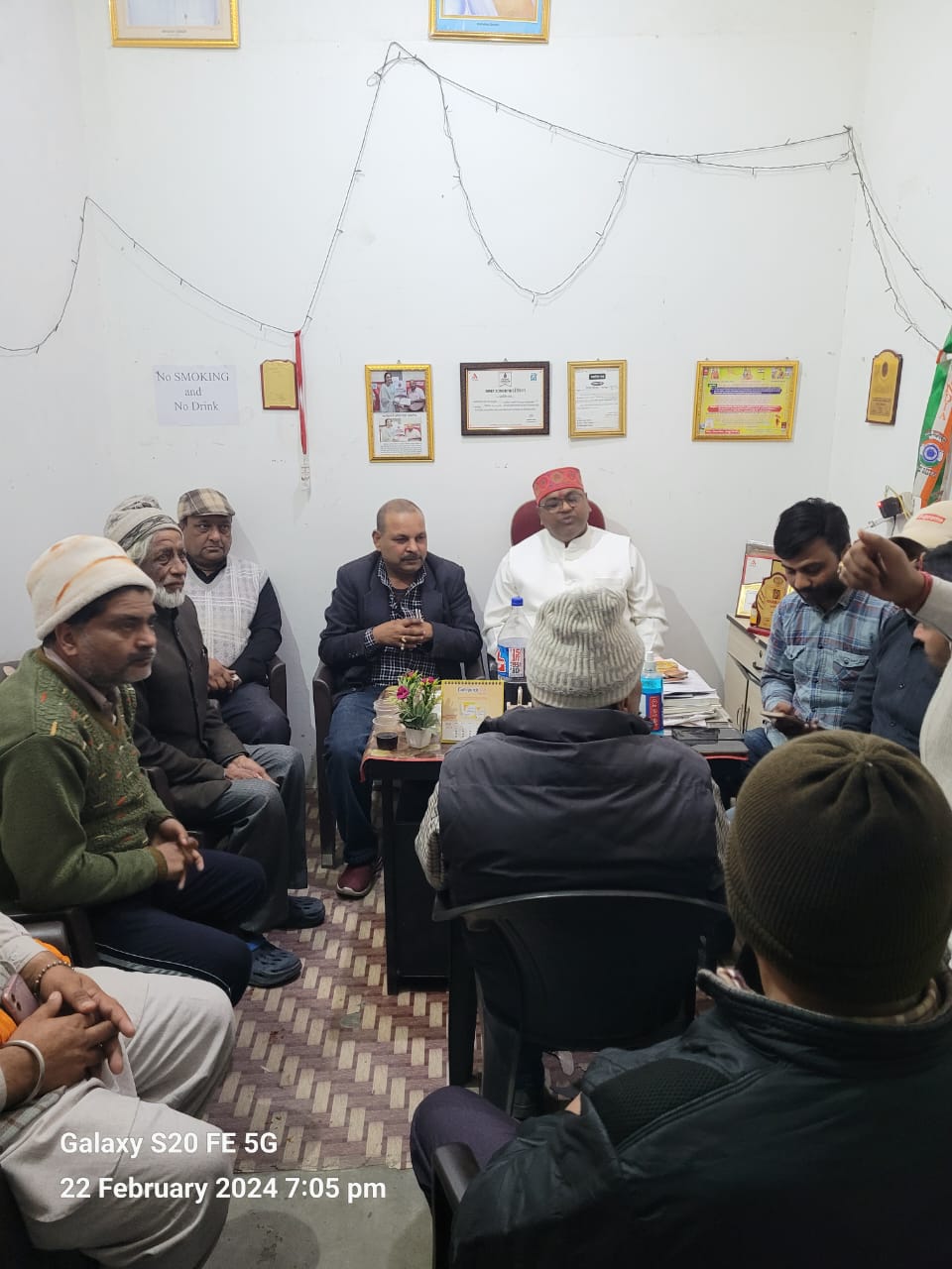 भारतीय प्रेस क्लब के अध्यक्ष अनिल शर्मा का जन्मदिन धूमधाम से मनाया