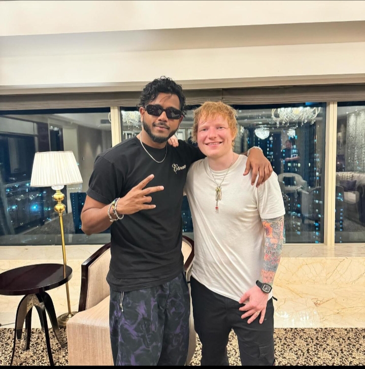 मुंबई में एड शीरन ने किंग से मुलाकात की; इंटरनेट पर इस संगीत जोड़ी से जल्द ही सहयोग की मांग की जा रही है