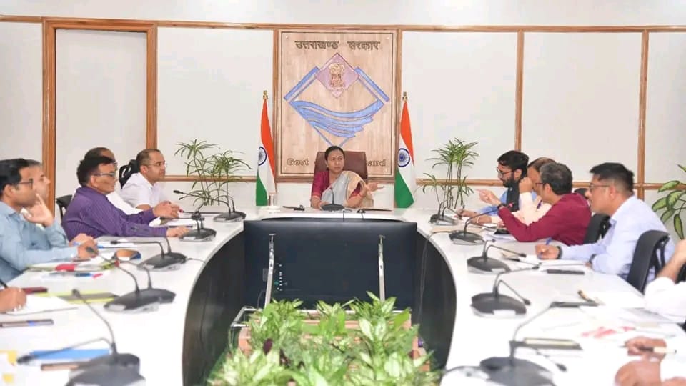 नाबार्ड की RDIF पर उच्चाधिकार प्राप्त समिति की बैठक में CS राधा रतूड़ी ने दिए महत्वपूर्ण निर्देश..