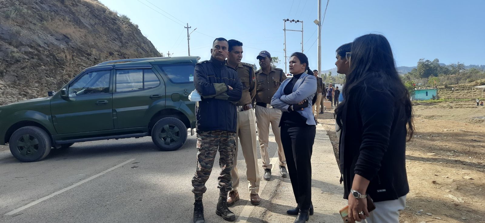 पुलिस कप्तान के नेतृत्व में प्रादेशिक सेना भर्ती का कुशल संचालन