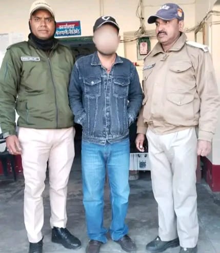 महिला पर शादी का दबाव डालने और धमकी देने के आरोप में अभियुक्त गिरफ्तार..