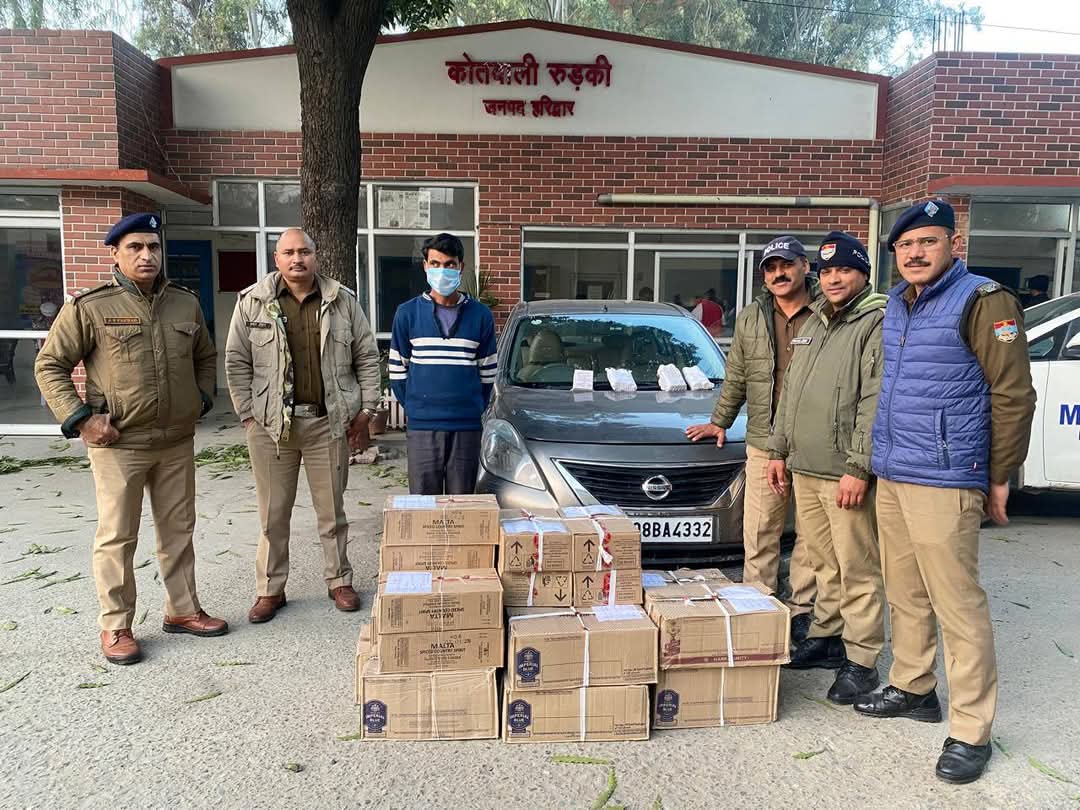 एसएसपी हरिद्वार के सुदृढ़ नेतृत्व में हरिद्वार पुलिस का धमाकेदार प्रदर्शन लगातार जारी..