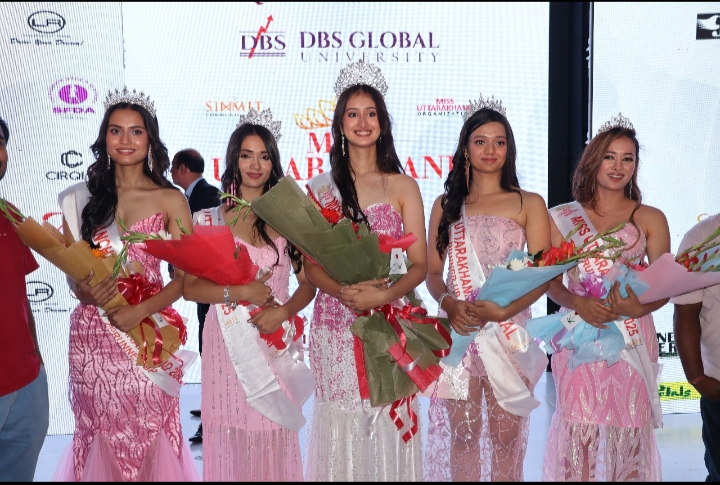 Miss Uttarakhand 2025 : स्मृति के सिर सजा मिस उत्तराखंड-2025 का खिताब