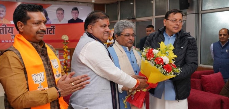 BJP प्रदेश चुनाव प्रबंधन समिति की पार्टी के लोकसभा प्रत्याशियों के साथ महत्वपूर्ण बैठक : मुख्यमंत्री