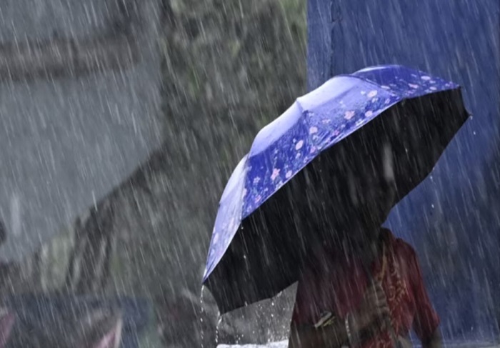 मौसम विभाग की चेतावनी: राज्य के पांच जिलों में भारी बारिश का अलर्ट..