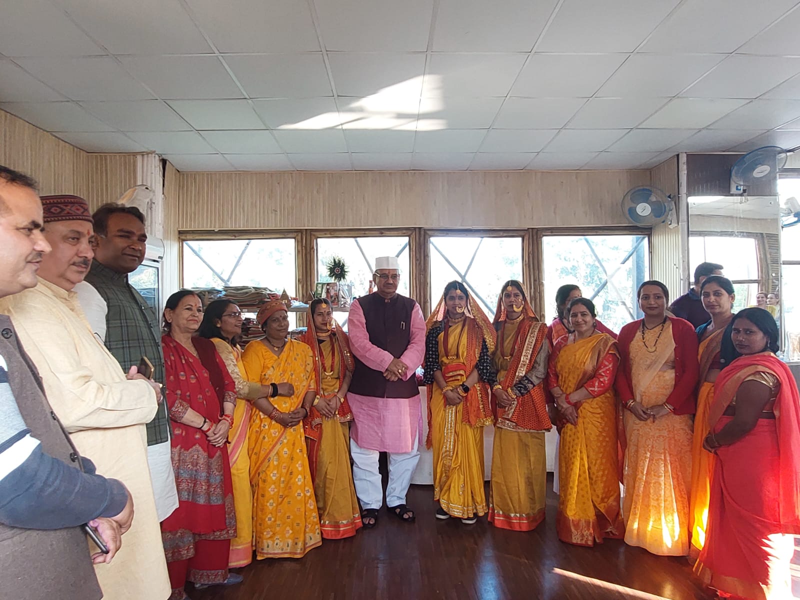 पहाड़ी रसोई का शुभारंभ,सबको भाया मंडुआ पिज़्ज़ा