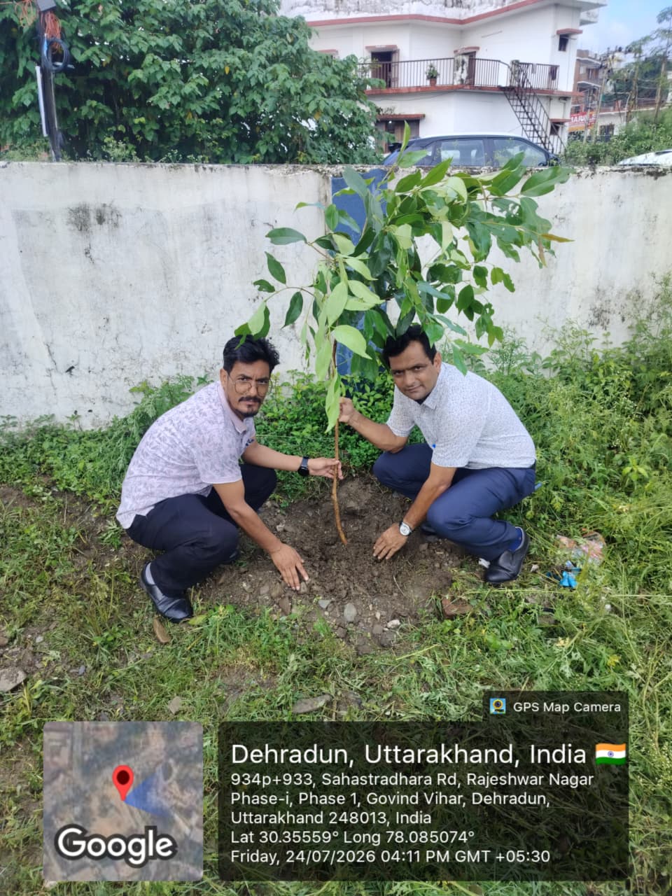 उत्तराखण्ड जल संस्थान परिसर में हुआ वृक्षारोपण, पर्यावरण संरक्षण का दिया संदेश