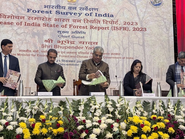 ‘भारत वन स्थिति रिपोर्ट 2023’ जारी