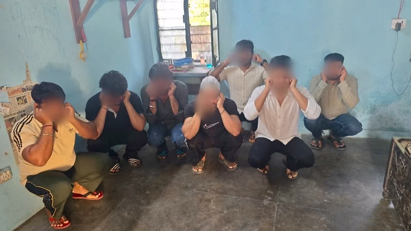 लड़की , फ़र्ज़ी बंदूक और बकैती का नशा एसएसपी ने उतारा