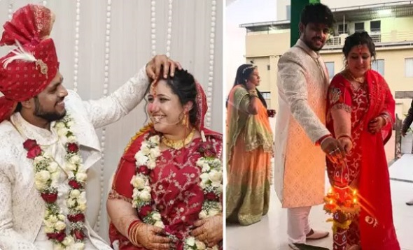 दुपट्टे पर सात वचन लिखवाकर रचाया ब्याह