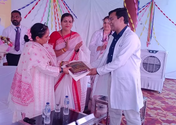 विधायक दिलीप रावत ने दरबार साहिब से माँगा अस्पताल