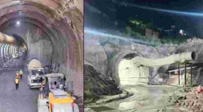 यहाँ रेल लाइन के प्रोजेक्ट पैकेज तीन में लापरवाही से एक कर्मचारी की दर्दनाक मौत,,दो गंभीर रूप से घायल..