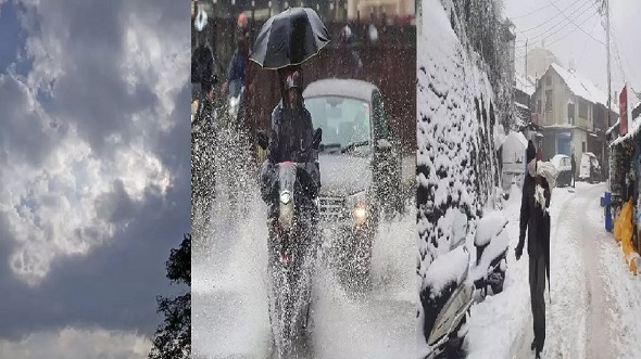 झमाझम बारिश, पहाड़ों में बर्फबारी का अलर्ट