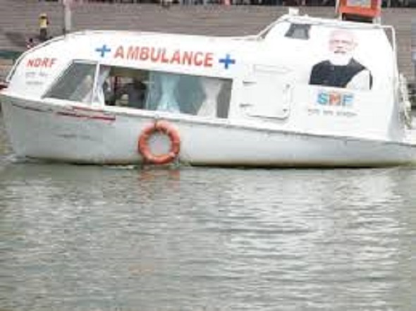 कुंभ में तैरता आईसीयू बचाएगा जान