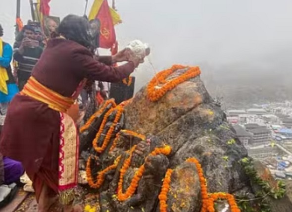 केदारनाथ के क्षेत्रपाल भकुंट भैरवनाथ के कपाट हुए बंद