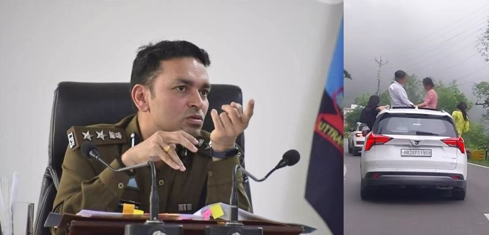 पहले कार में स्टंटबाजी – फिर मांगी माफ़ी