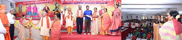 ऋतु खण्डूडी ने ‘शरदुत्सव’ समारोह में छात्रों को शिक्षा और समाज सेवा का महत्व बताया