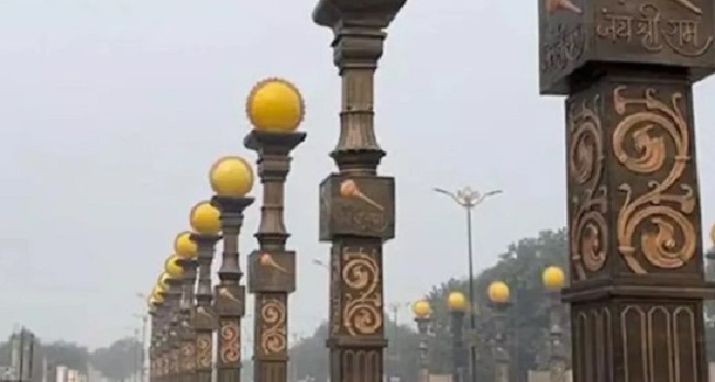 अयोध्या में चोरों का आतंक,,भक्तिपथ और रामपथ की  लाइट्स चोरी!