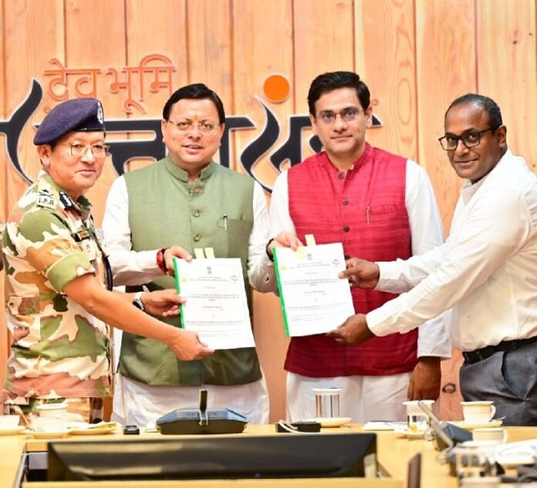 उत्तराखण्ड सरकार और आईटीबीपी के बीच हुआ एमओयू