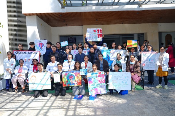 सर्वाइकल कैंसर जागरूकता पर इन्दिरेश अस्पताल मे जुटे एक्सपर्टस