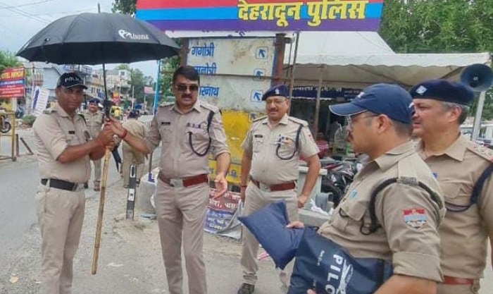 SSP ने कांवड़ रुट पर व्यवस्थाओं का लिया जायजा