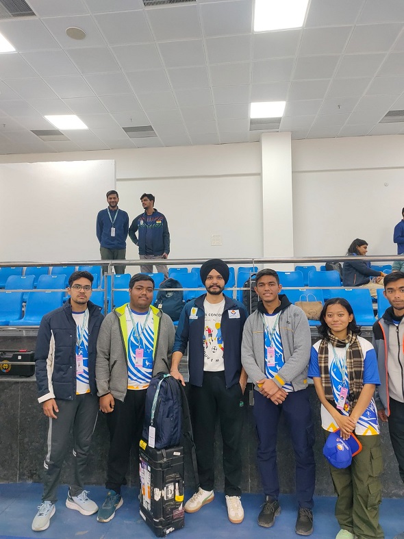 त्रिशूल शूटिंग रेंज में निशाना साधने वाले सरबजोत उत्साहित